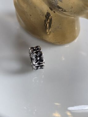 Pandora Flower Spacer Sterling Silver Charm